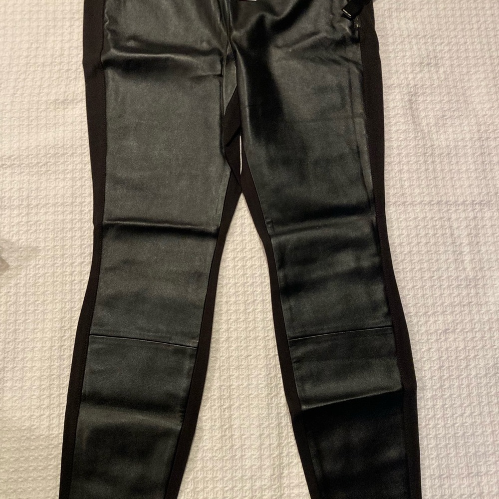 White House Black Market Vegan Leather Pants